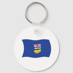 Porte-clés Drapeau de l'Alberta