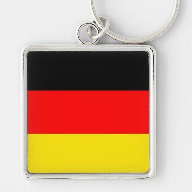 Porte-clés Drapeau de l'Allemagne (Devant)