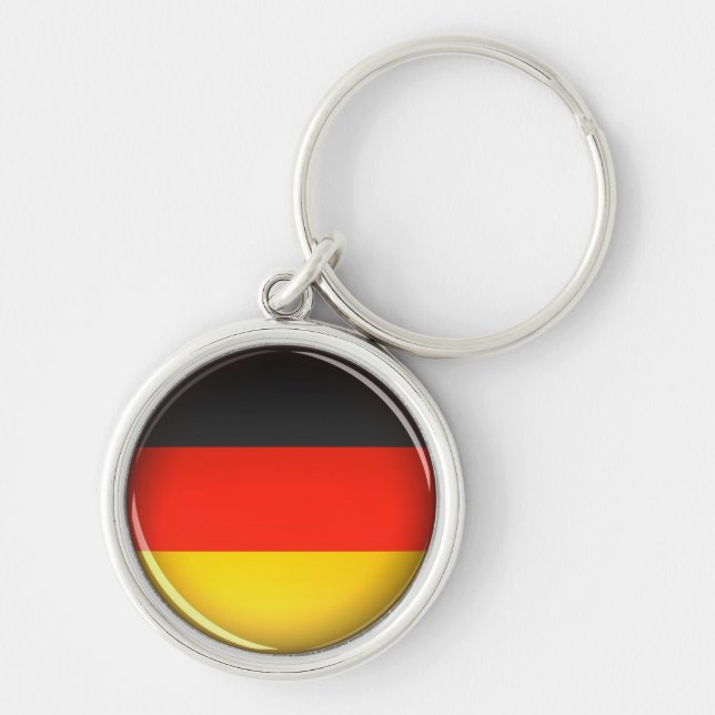 Porte-clés Drapeau de l'Allemagne - porte - clé (Devant)