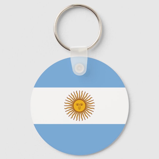 Porte-clés Drapeau de l'Argentine Porte - clé (Recto)
