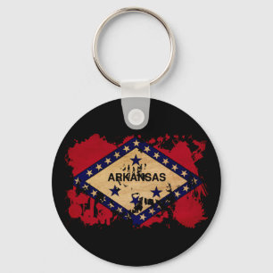 Porte-clés Drapeau de l'Arkansas