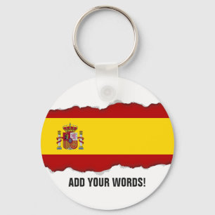 Porte-clés Drapeau de l'Espagne