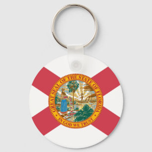 Porte-clés Drapeau de l'État de Floride