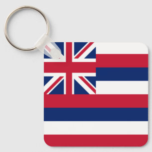 Porte-clés Drapeau de l'État d'Hawaii