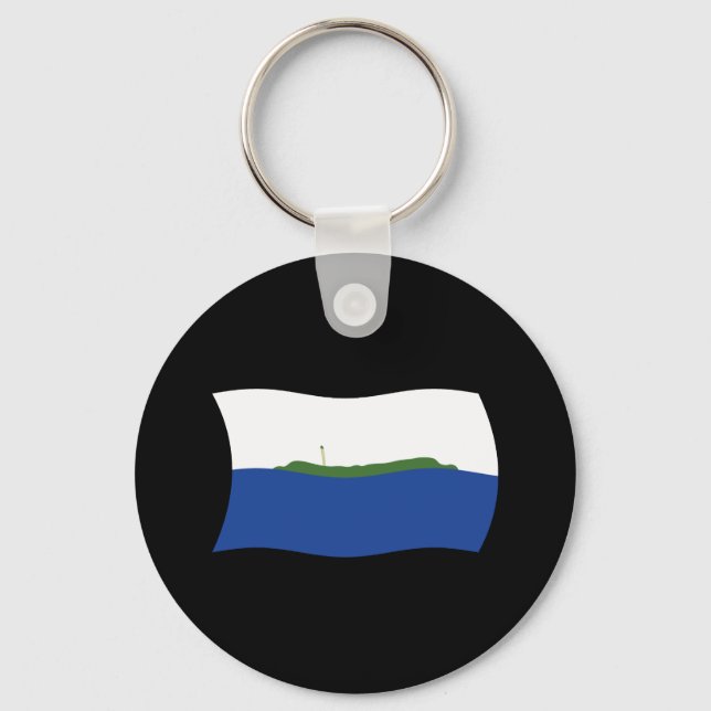 Porte-clés Drapeau de l'Île de Navassa (Recto)