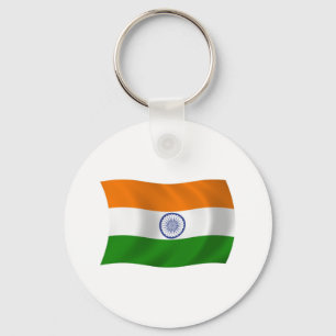 Porte-clés Drapeau de l'Inde