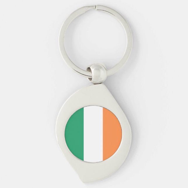 Porte-clés Drapeau de l'Irlande (Devant)