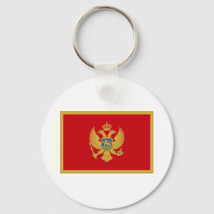 Porte-clés Drapeau de Monténégro