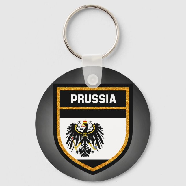 Porte-clés Drapeau de Prusse (Recto)