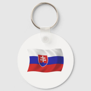 Porte-clés Drapeau de Slovaquie