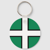 Drapeau de St Petroc / Drapeau du Porte - clé Devo