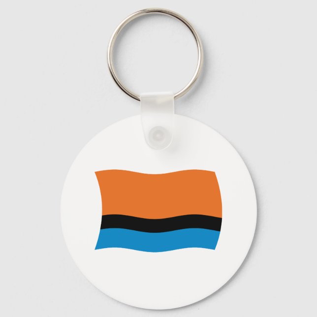 Porte-clés Drapeau des Chagossiens (Recto)
