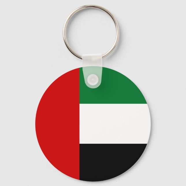Porte-clés Drapeau des Émirats arabes unis (Recto)