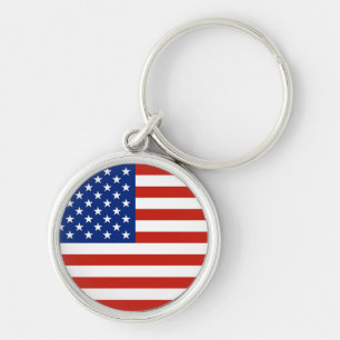Porte-clés Drapeau des Etats-Unis