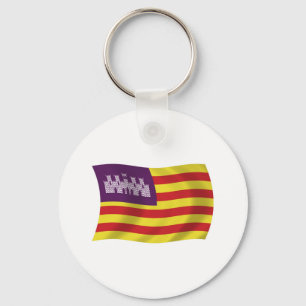Porte-clés Drapeau des Îles Baléares