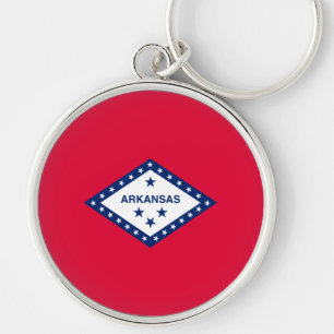 Porte-clés Drapeau d'État Arkansas