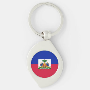 Porte-clés Drapeau d'Haïti
