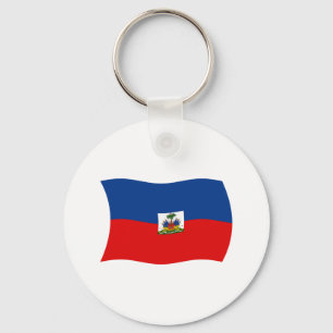 Porte-clés Drapeau d'Haïti
