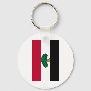 Porte-clés Drapeau d'Oromia