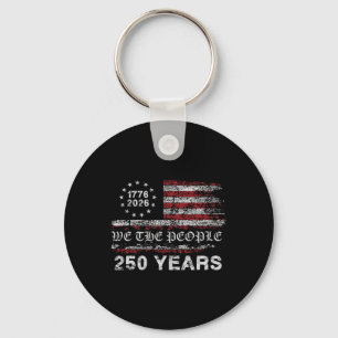 Porte-clés Drapeau du 250e anniversaire 1776-2026 