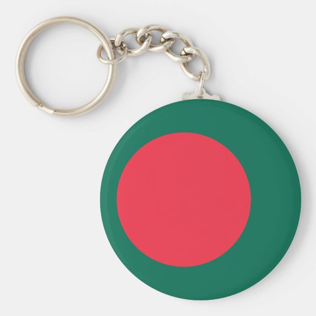Porte-clés Drapeau du Bangladesh (Devant)