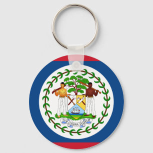 Porte-clés Drapeau du Belize