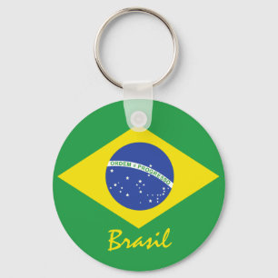 Porte-clés Drapeau du Brésil