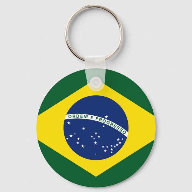 Porte-clés Drapeau du Brésil (Recto)