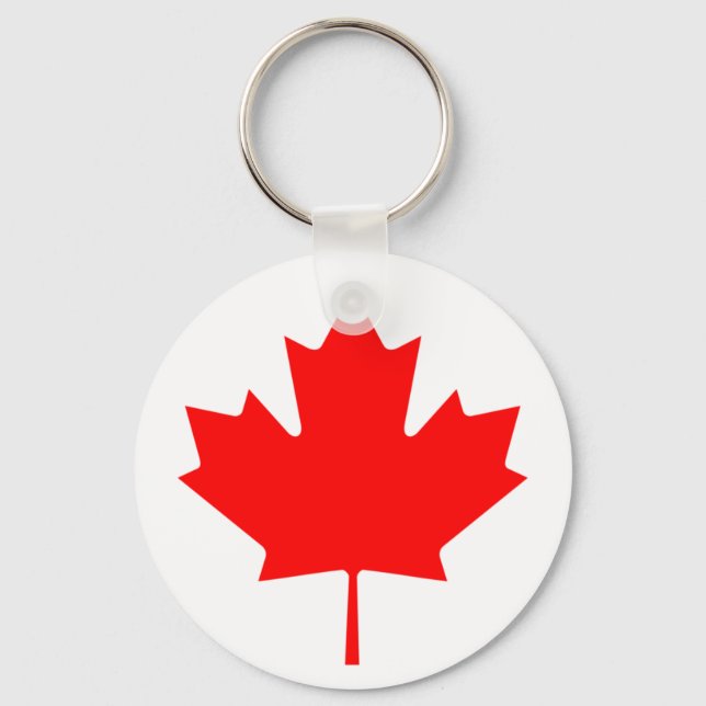 Porte-clés Drapeau du Canada (Recto)