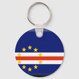 Porte-clés Drapeau du Cap Vert