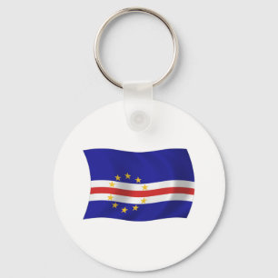 Porte-clés Drapeau du Cap-Vert