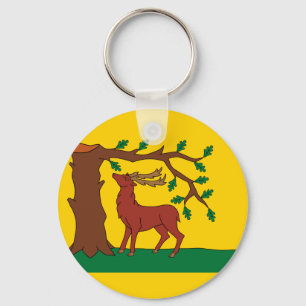 Porte-clés Drapeau du comté historique de Berkshire Porte - c
