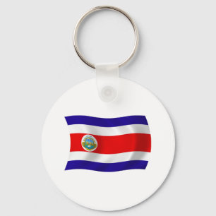 Porte-clés Drapeau du Costa Rica