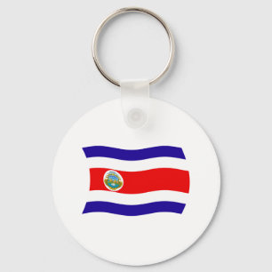 Porte-clés Drapeau du Costa Rica