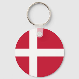 Porte-clés Drapeau du Danemark