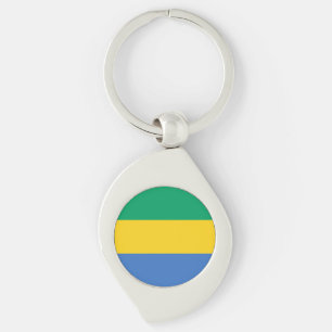 Porte-clés Drapeau du Gabon