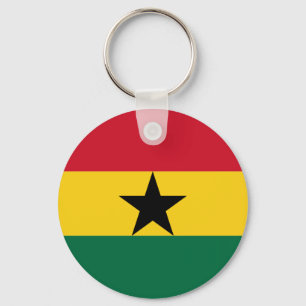 Porte-clés Drapeau du Ghana