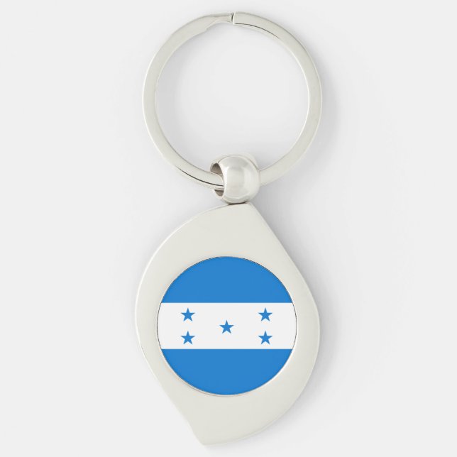 Porte-clés Drapeau du Honduras (Devant)