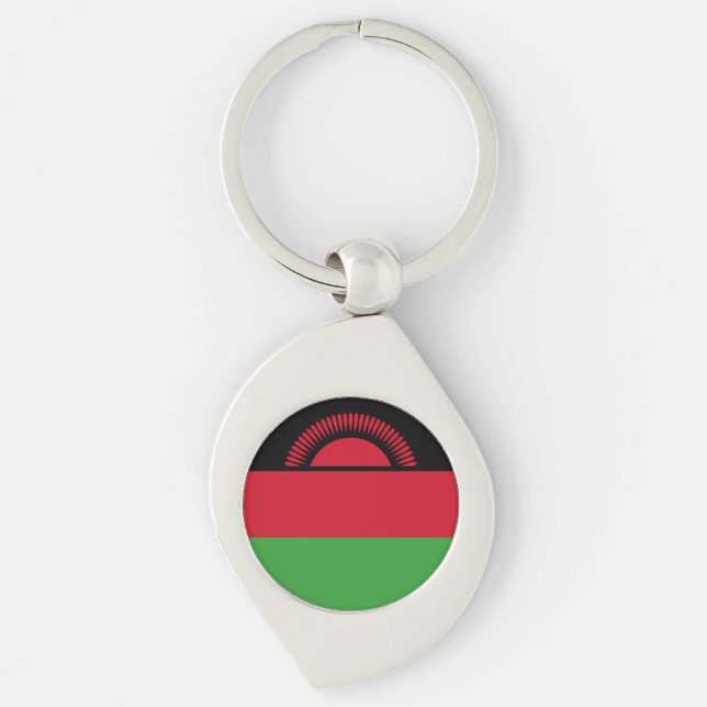 Porte-clés Drapeau du Malawi (Devant)