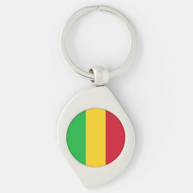 Porte-clés Drapeau du Mali (Devant)
