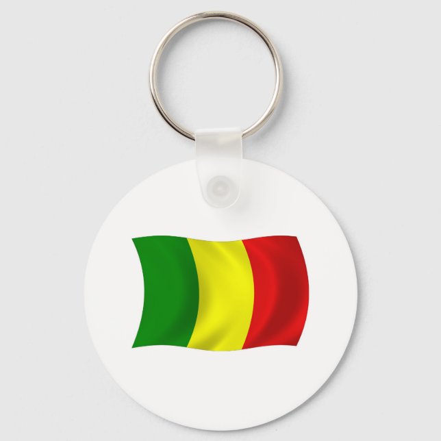 Porte-clés Drapeau du Mali (Recto)