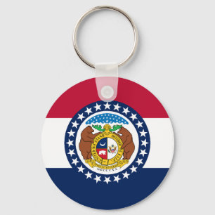 Porte-clés Drapeau du Missouri