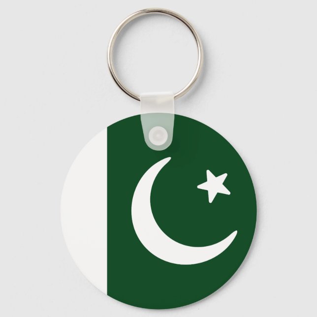 Porte-clés Drapeau du Pakistan (Recto)
