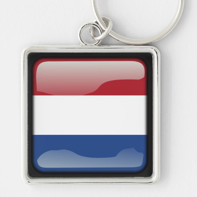 Porte-clés Drapeau du Pays-Bas (Devant)