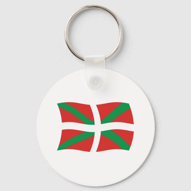 Porte-clés Drapeau du Peuple Basque (Recto)