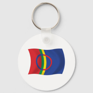 Porte-clés Drapeau du peuple Sami