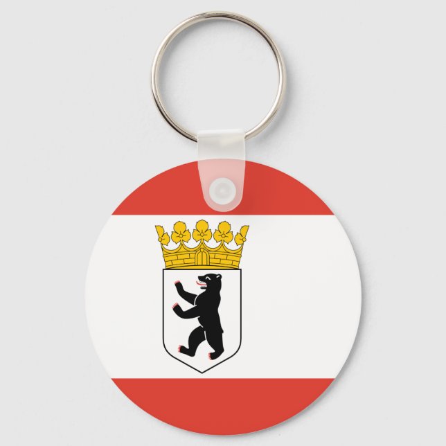 Porte-clés Drapeau du Porte - clé de Berlin (Recto)