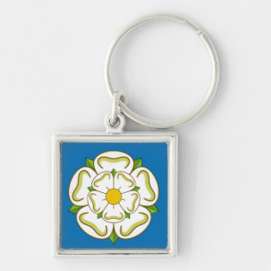 Porte-clés Drapeau du Porte - clé du Yorkshire (Royaume-Uni)