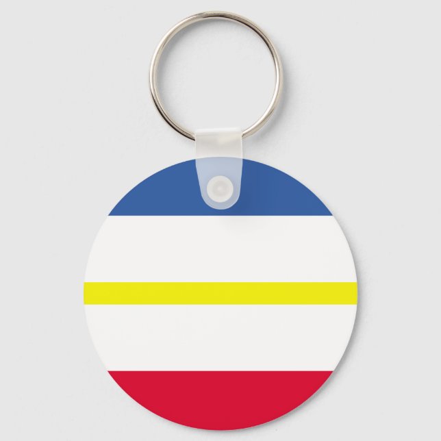 Porte-clés Drapeau du Porte - clé Mecklembourg-Poméranie occi (Recto)