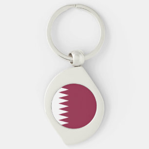Porte-clés Drapeau du Qatar